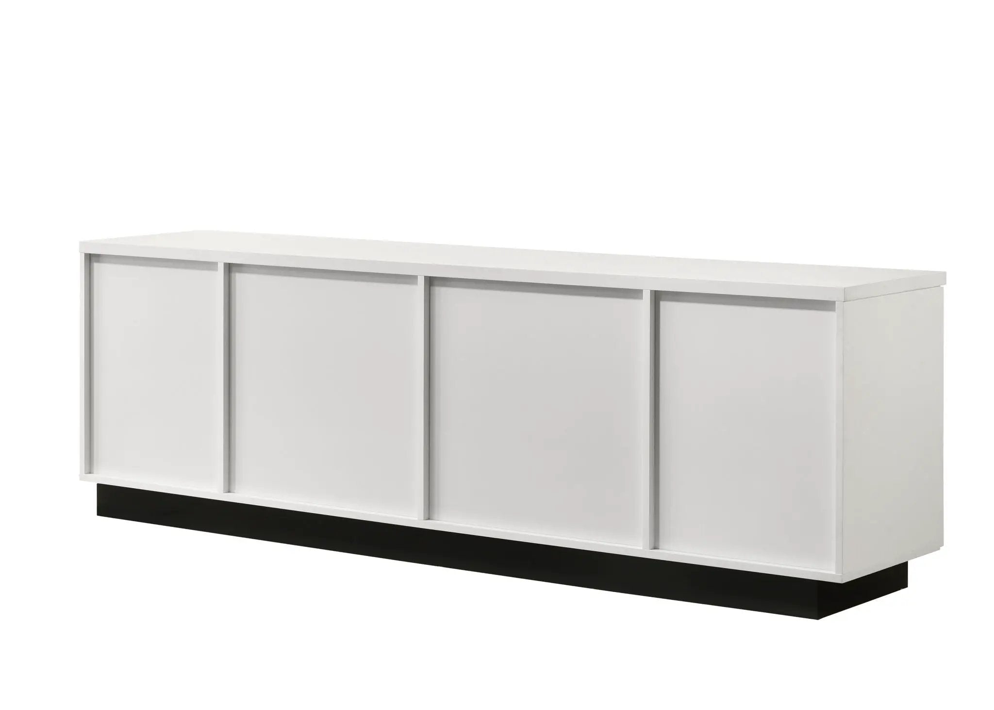 Matilda - TV Stand With Drawers - White Finish by HouseOfZazla