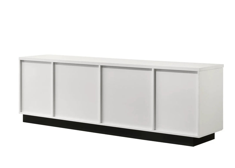Matilda - TV Stand With Drawers - White Finish by HouseOfZazla