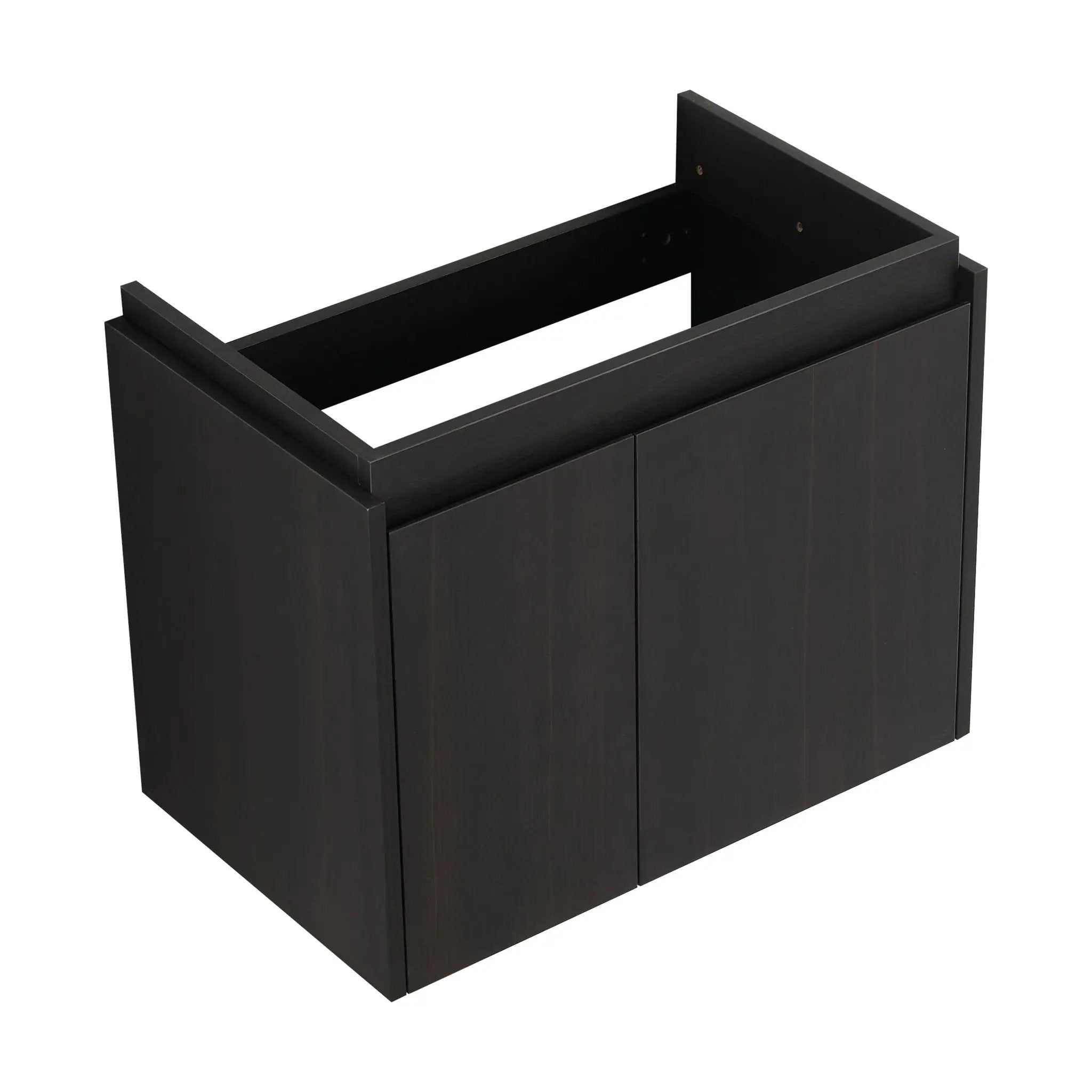 Modern Bathroom Vanity With Ceramic Basin, Wall Mounted Floating Sink Combo, Storage Cabinet by HouseOfZazla