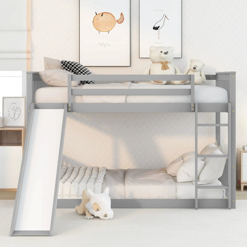 Bunk Bed With Slide And Ladder by HouseOfZazla