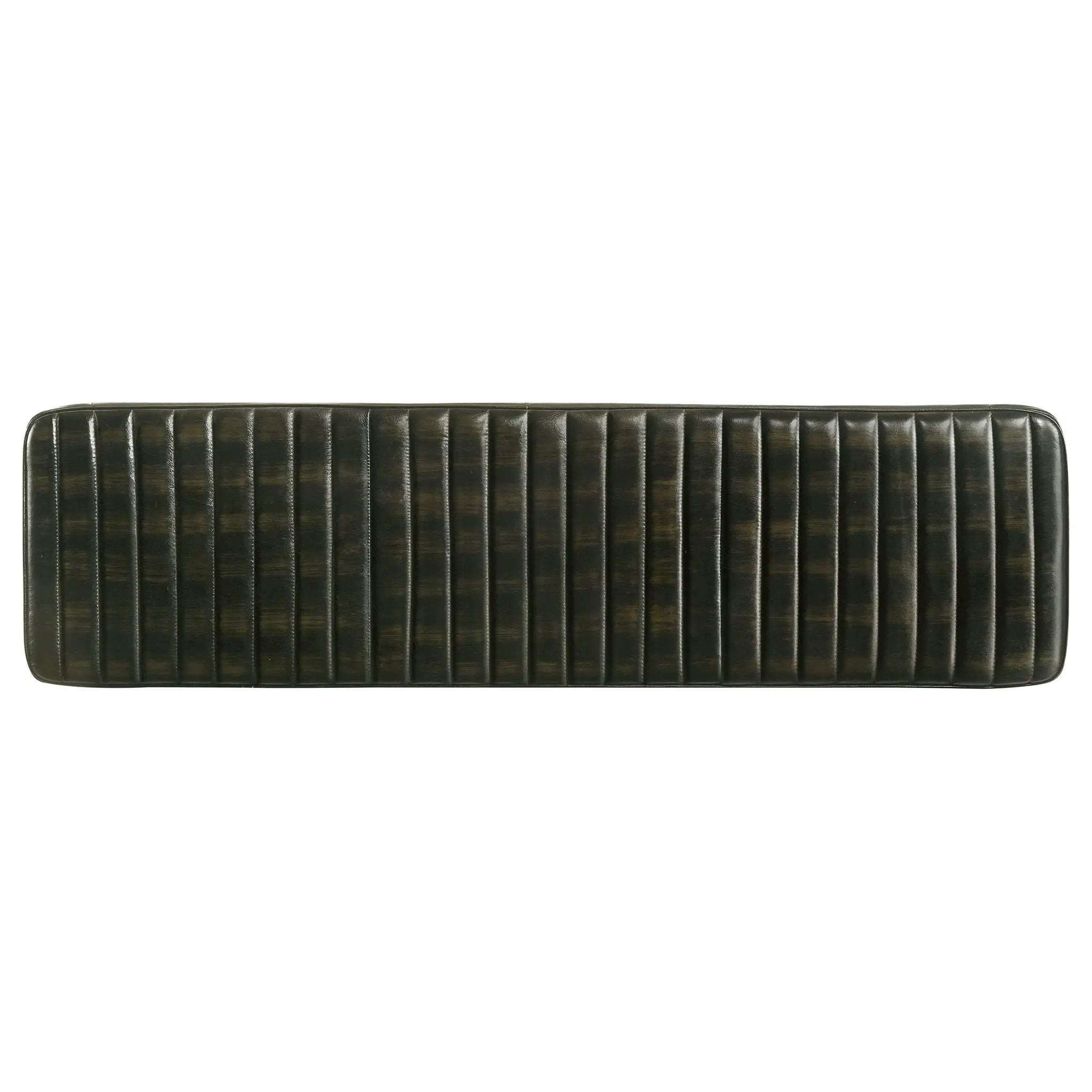 Tufted Cushion Side Bench With Tapered Legs by HouseOfZazla