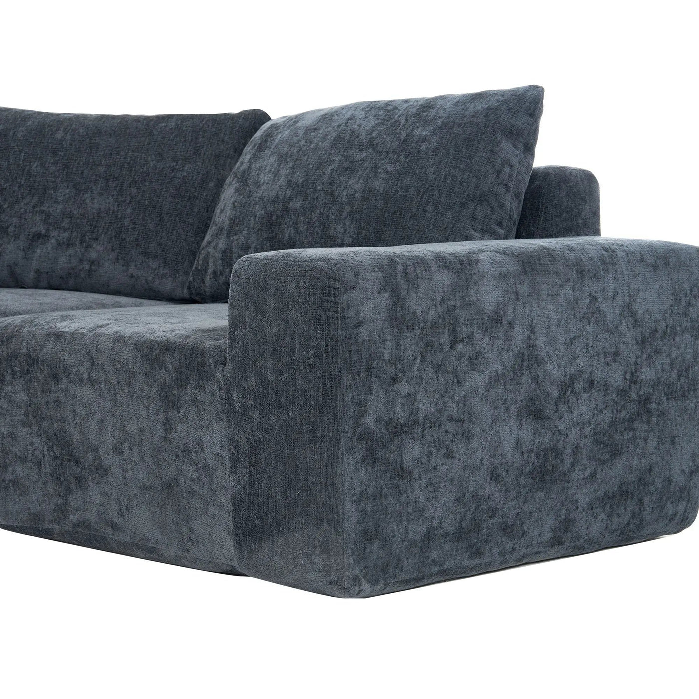 Modular Cloud Sectional Sofa Set, U-Shaped Upholstered Couch With Deep Seat by HouseOfZazla