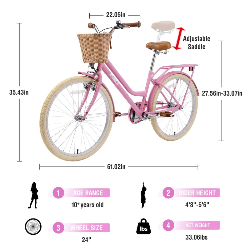 24 Inch Girls Bike by HouseOfZazla