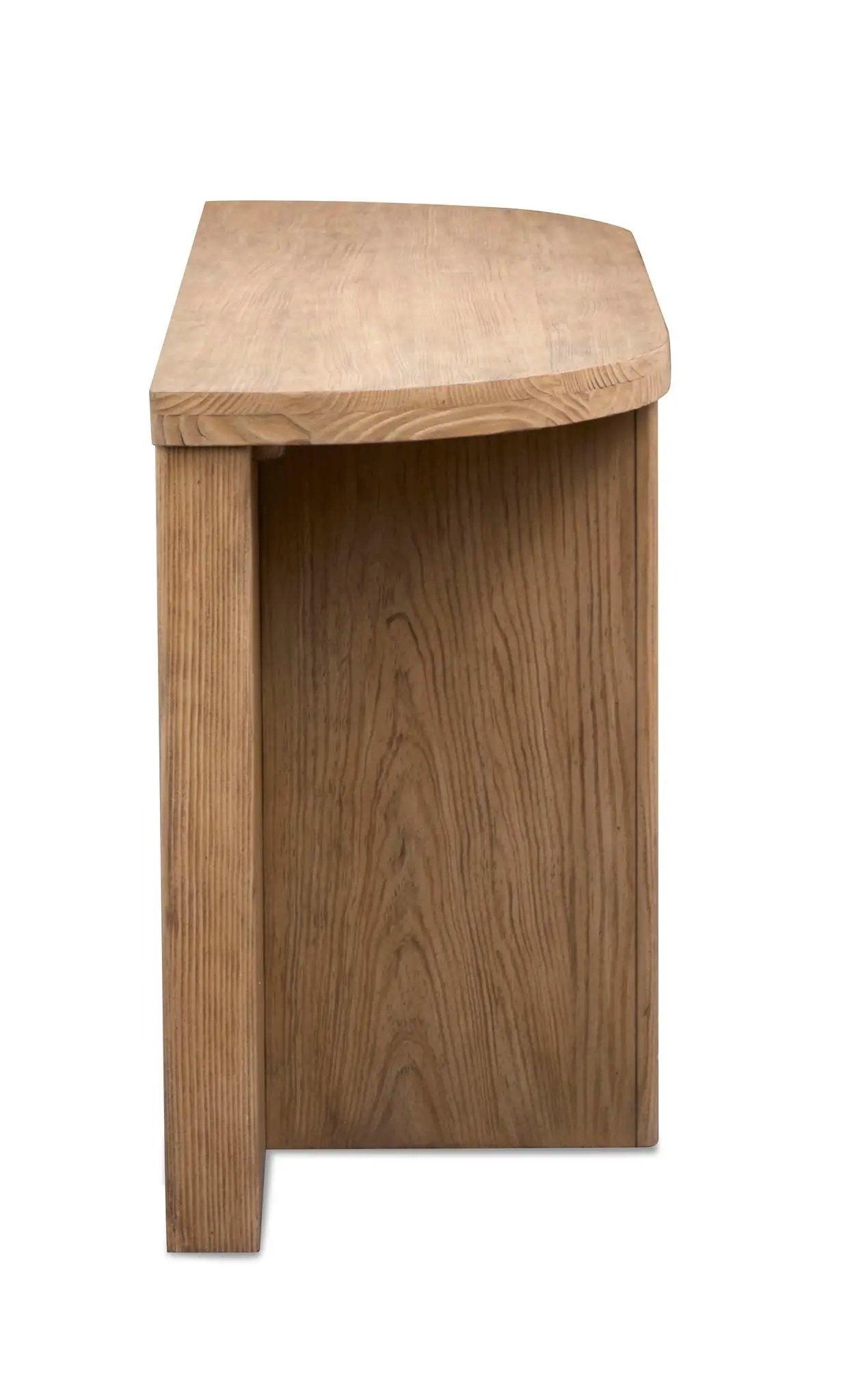 Hayden - Demilune Sofa Table - Golden Oat by Unique Piece Furniture