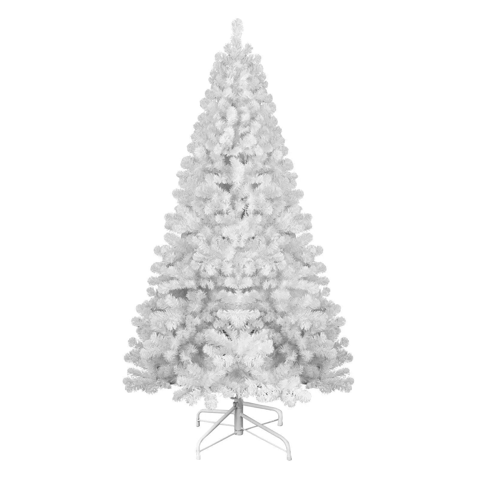 The 4-Foot Pre-Lit Modern White Christmas Tree by HouseOfZazla