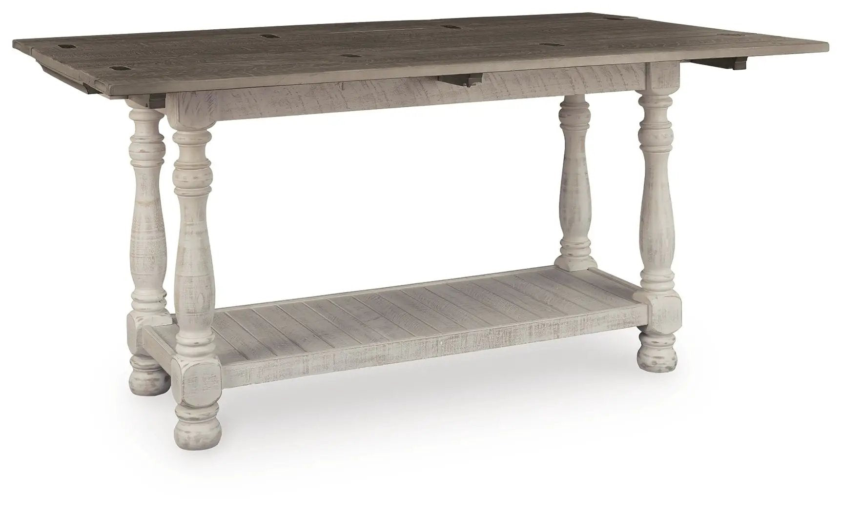 Havalance - Flip Top Sofa Table - Gray / White by Unique Piece Furniture
