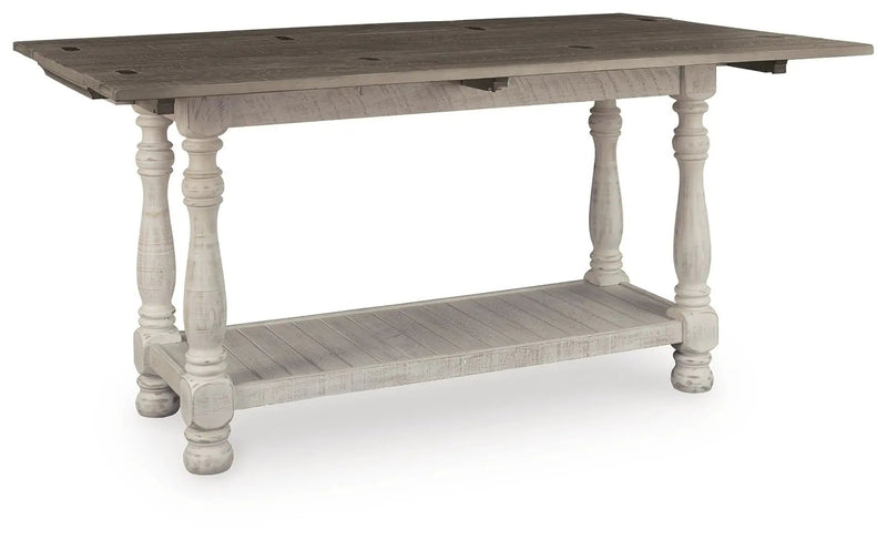 Havalance - Flip Top Sofa Table - Gray / White by Unique Piece Furniture