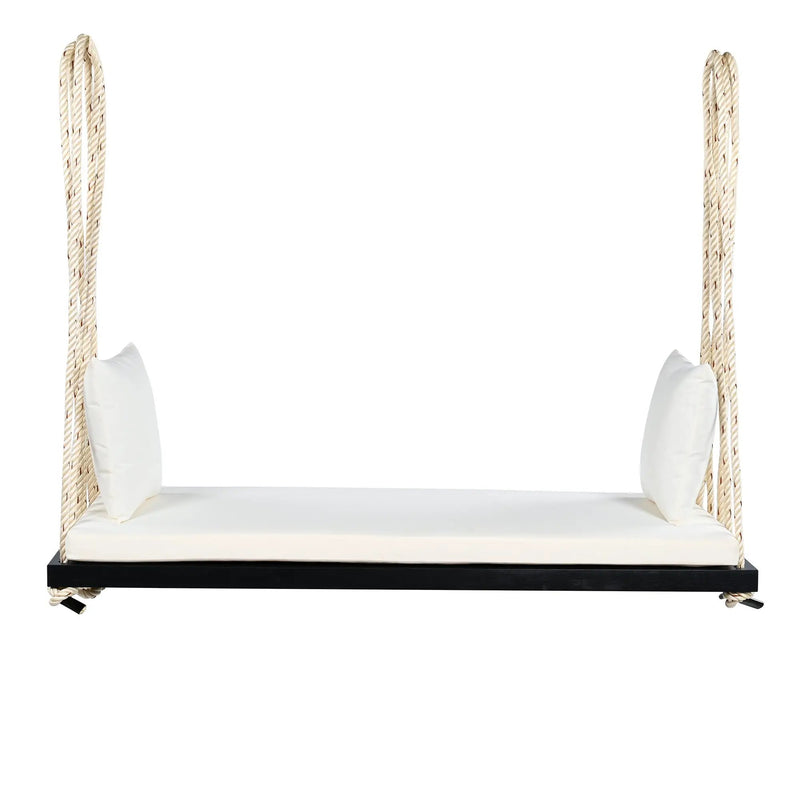 Patio Wooden Swing Chair Hanging Porch Swing Bench by HouseOfZazla