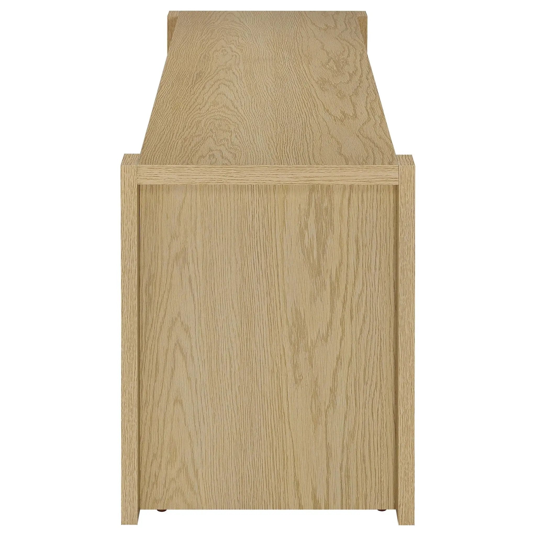 Laurelton 3-piece Entertainment Center TV Stand Light Oak by Unique Piece Furniture
