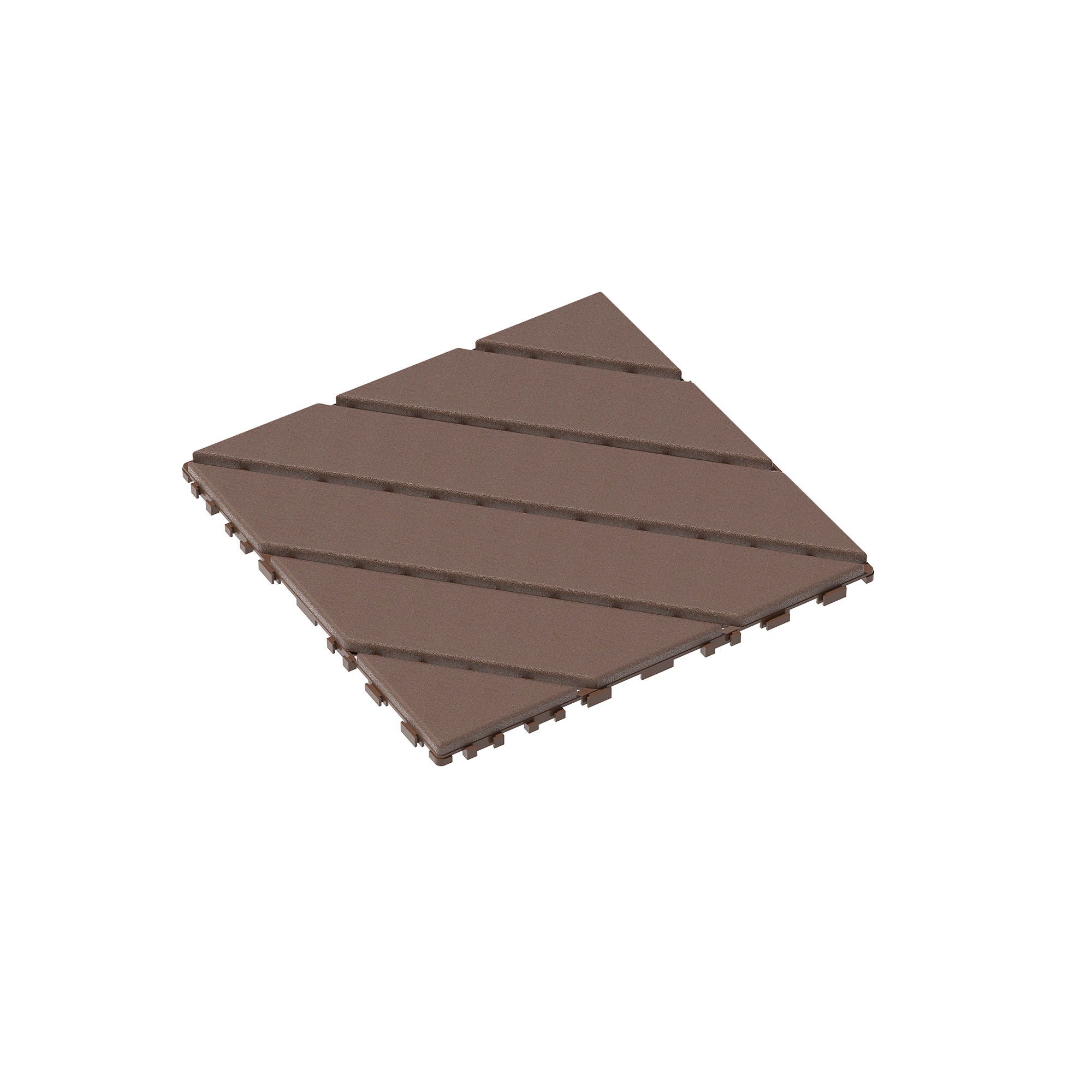 Durable Plastic Interlocking Deck Tiles, Waterproof Outdoor And Indoor Use by HouseOfZazla