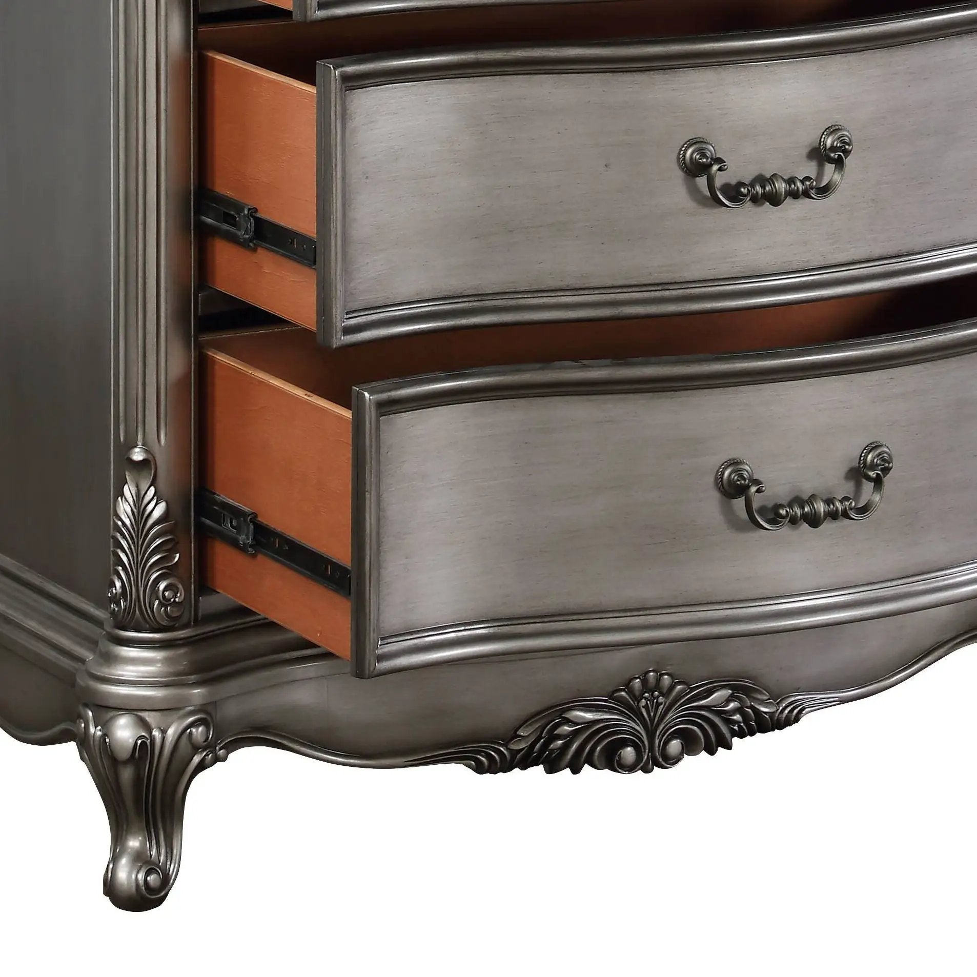 Ariadne Chest in Antique Silver by HouseOfZazla