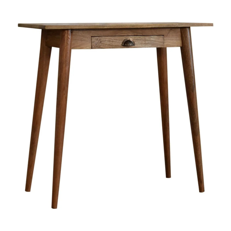 Mini Writing Desk - Oak by HouseOfZazla