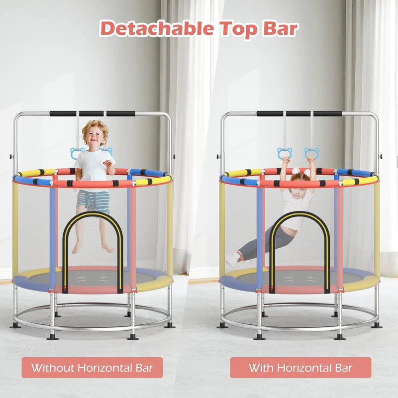 55" Kids Trampoline Gift for for 3-6 Years Old Boys and Girls by DirectDeals