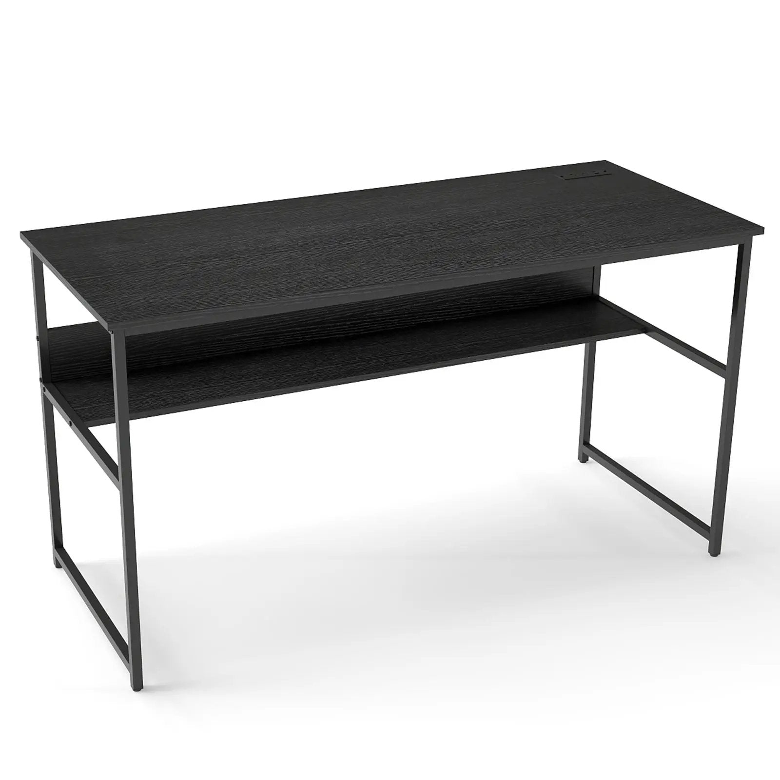 55 x 24 inch Computer Desk with Power Outlets and USB Ports by DirectDeals