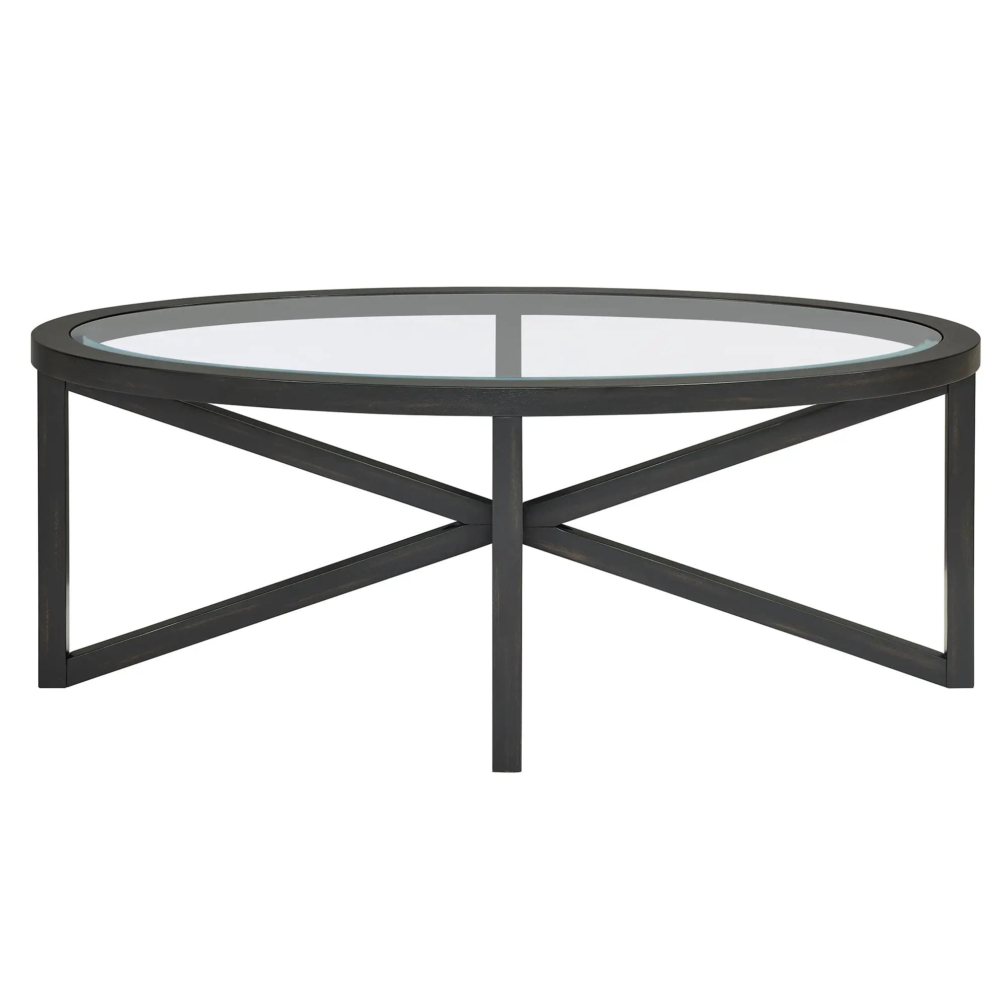 Modern Simple Glass Coffee Table by HouseOfZazla