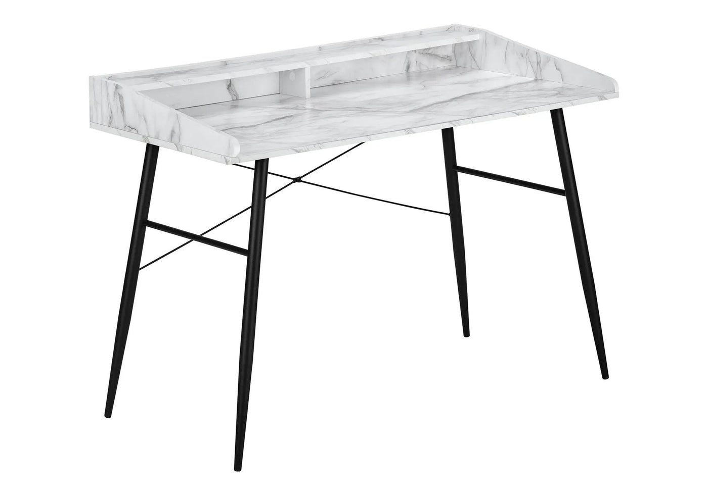 Computer Desk For Home Office, Laptop Storage Shelves, Contemporary & Modern by Unique Piece Furniture