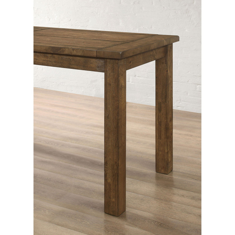 Amarillo - Rectangular Counter Height Dining Table - Rustic Brown by HouseOfZazla