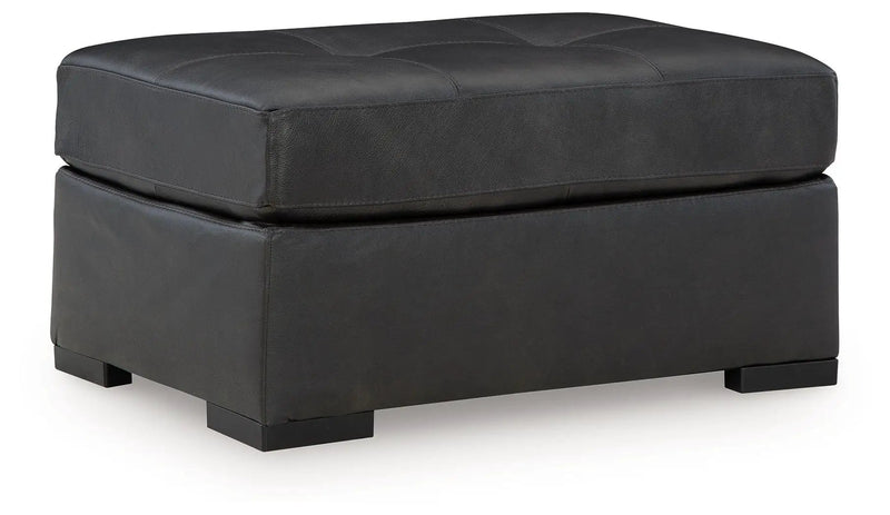 Brindley Pier - Oversized Accent Ottoman - Fog by Unique Piece Furniture