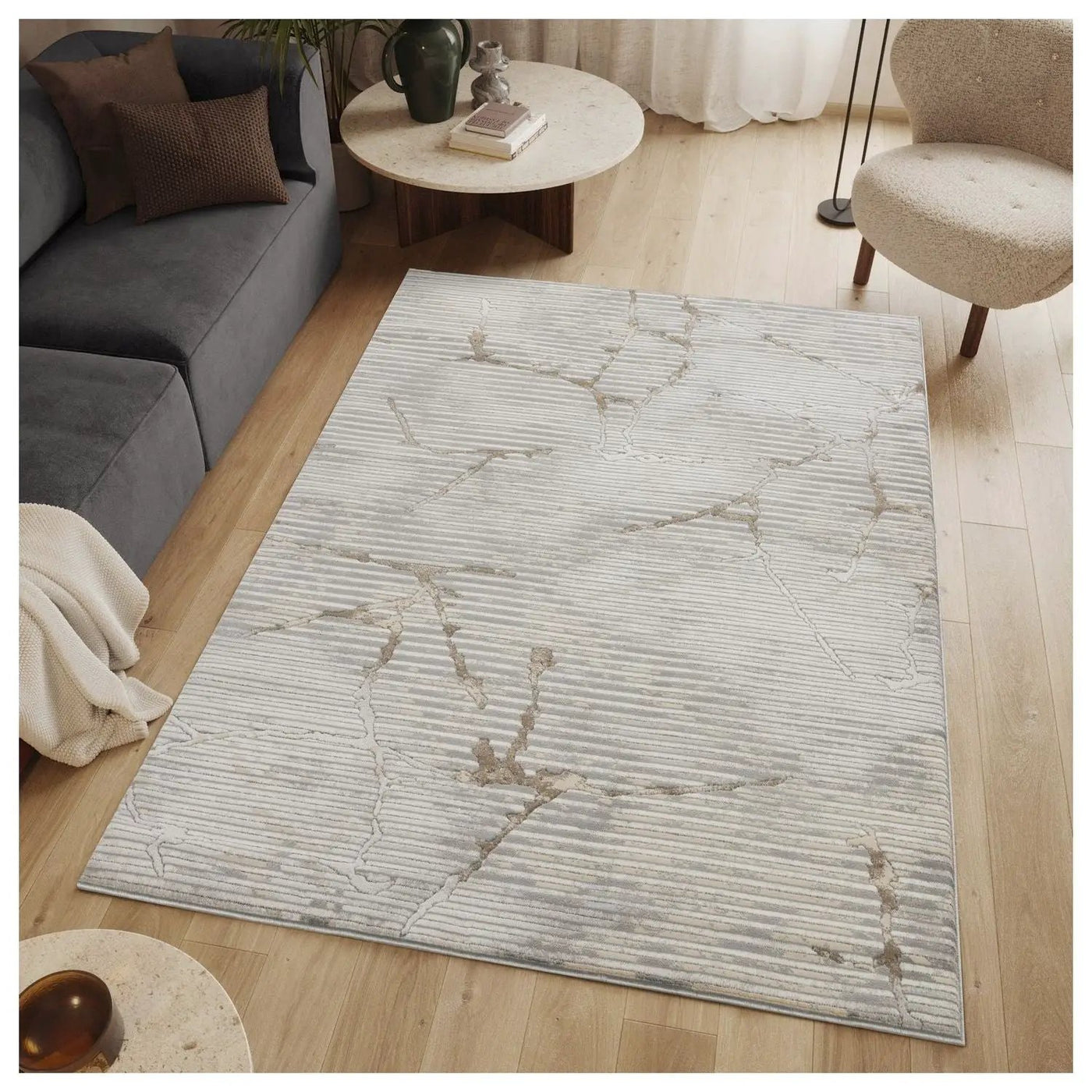 Geometrix - Rug With Geometric 3D Effect by HouseOfZazla
