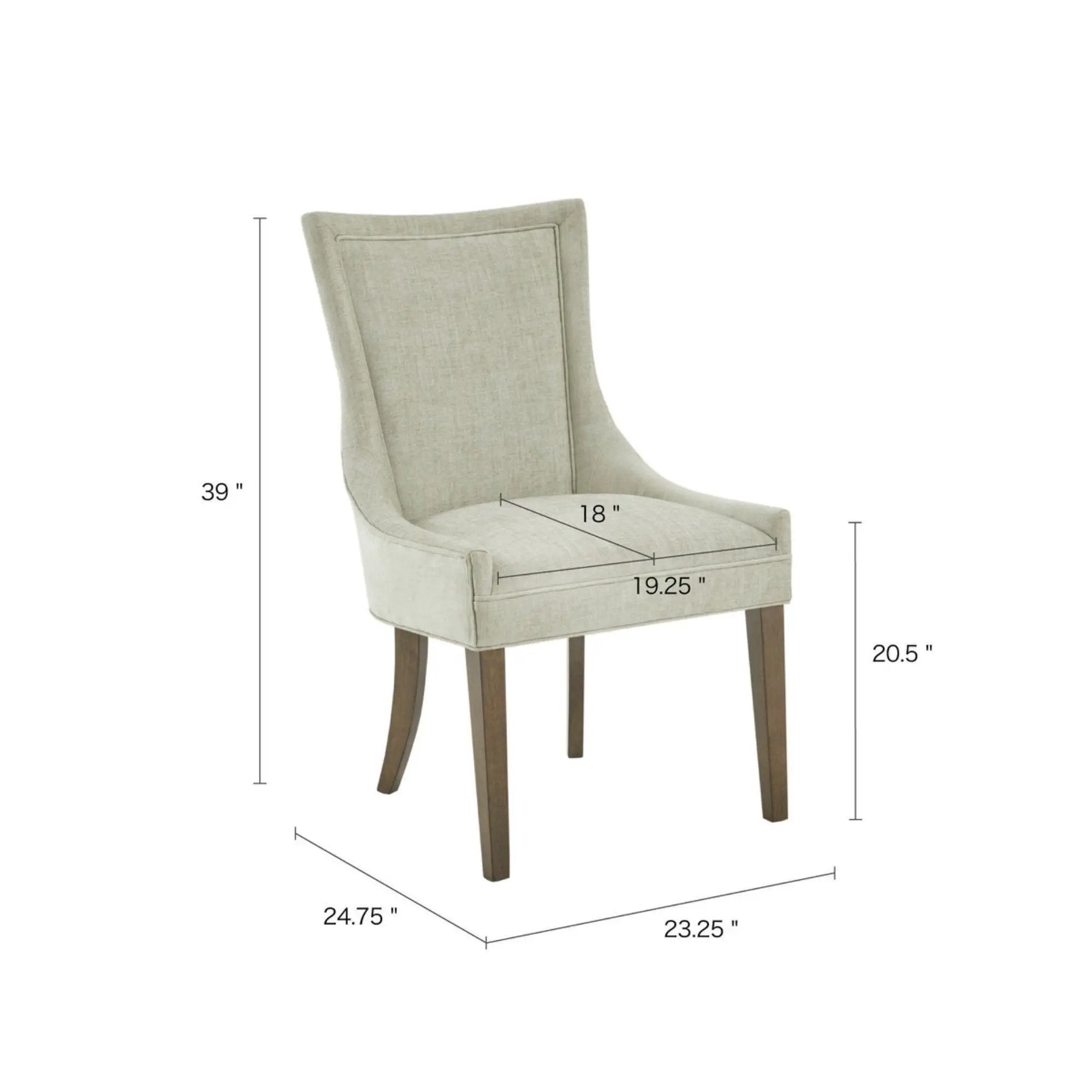 Ultra - Elegant Dining Side Chair (Set of 2) by Unique Piece Furniture