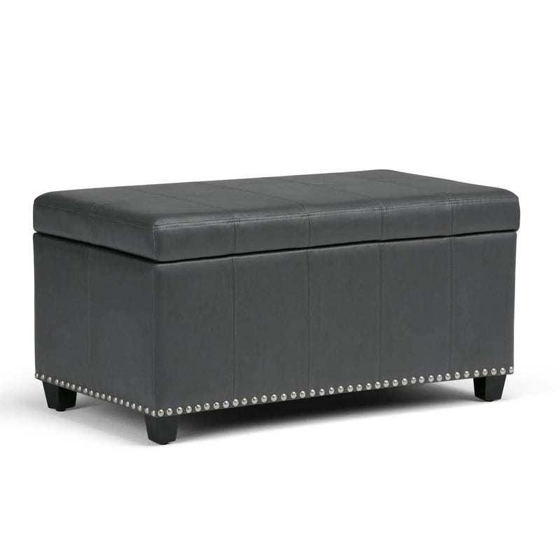Amelia - Transitional Storage Ottoman Bench by HouseOfZazla