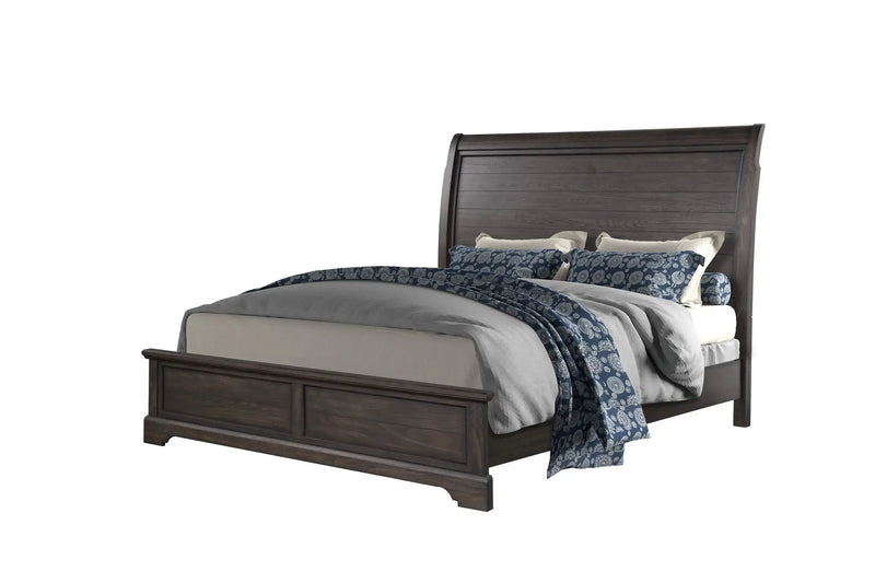 Crafted Sleigh Bed by Unique Piece Furniture