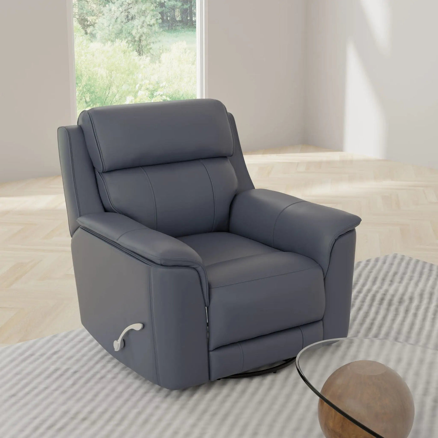 Oslo - Manual Swivel Glider Recliner by Unique Piece Furniture