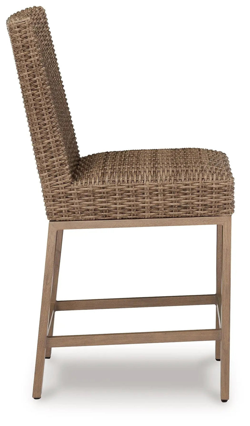 Walton Bridge - Barstool (Set of 2) - Driftwood by Unique Piece Furniture