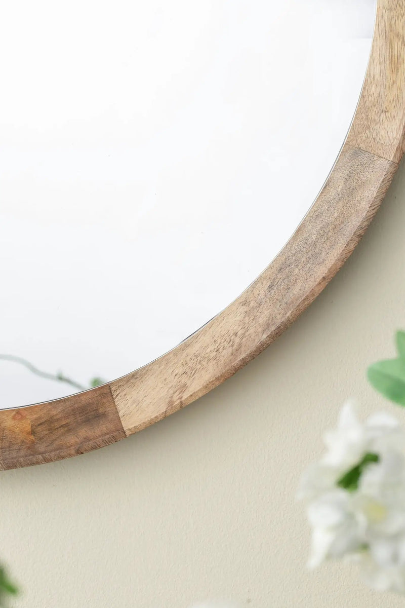 Transitional Decor Style Wall Mirror Decor With Frame For Bathroom by HouseOfZazla