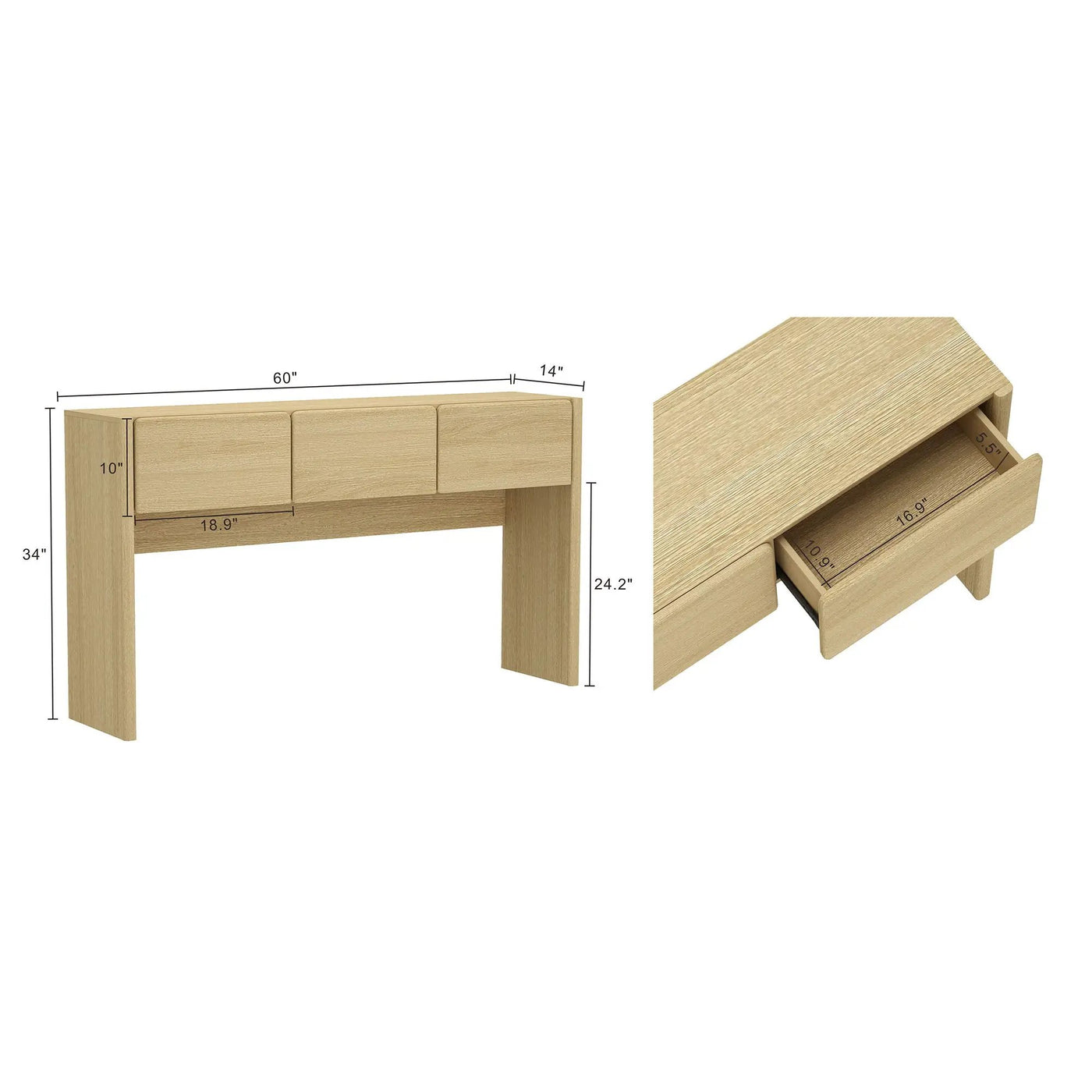 Linda - Console Table by HouseOfZazla