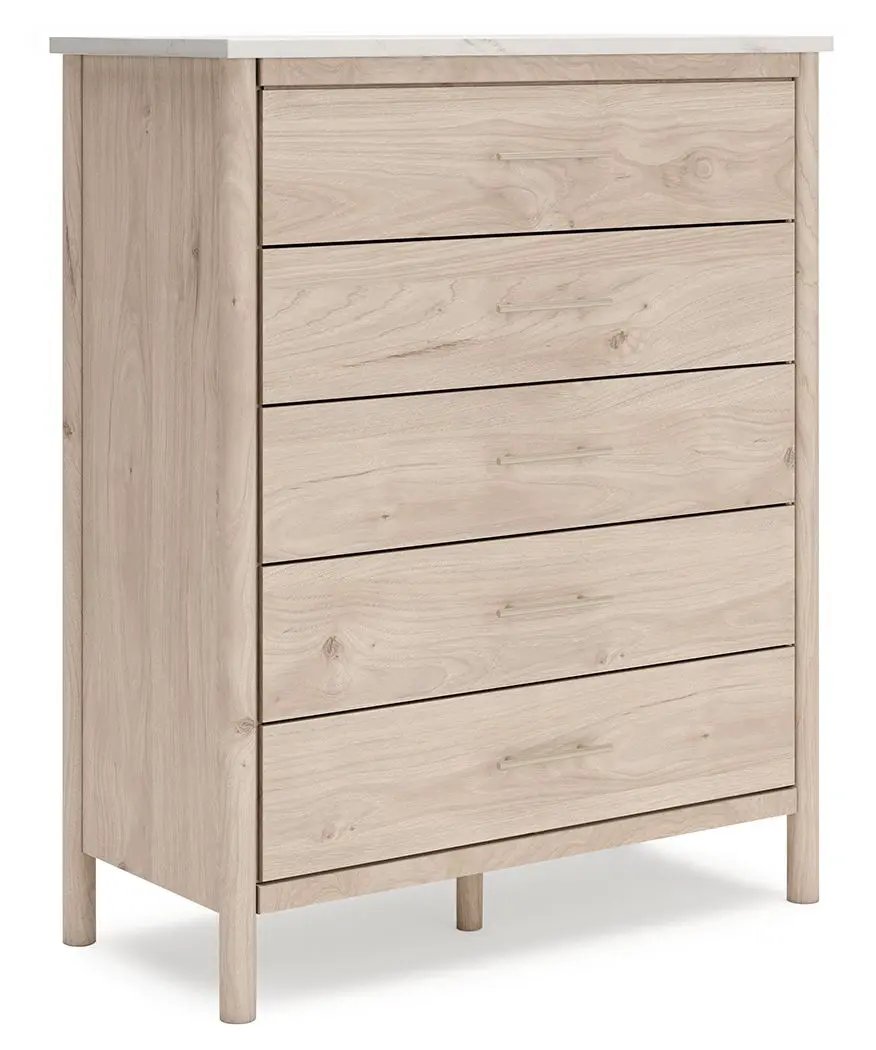 Cadmori - Five Drawer Wide Chest by Unique Piece Furniture