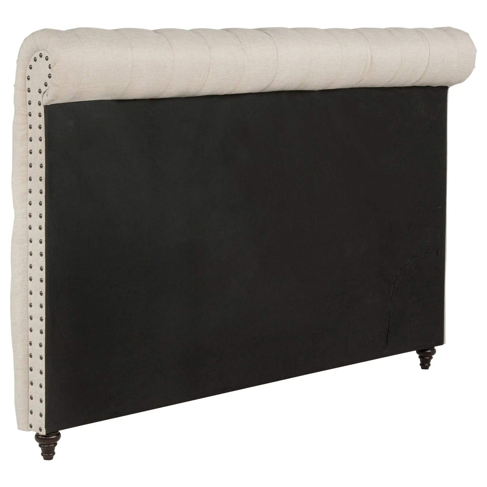 Devon 57-inch Upholstered California King Headboard Beige by Unique Piece Furniture