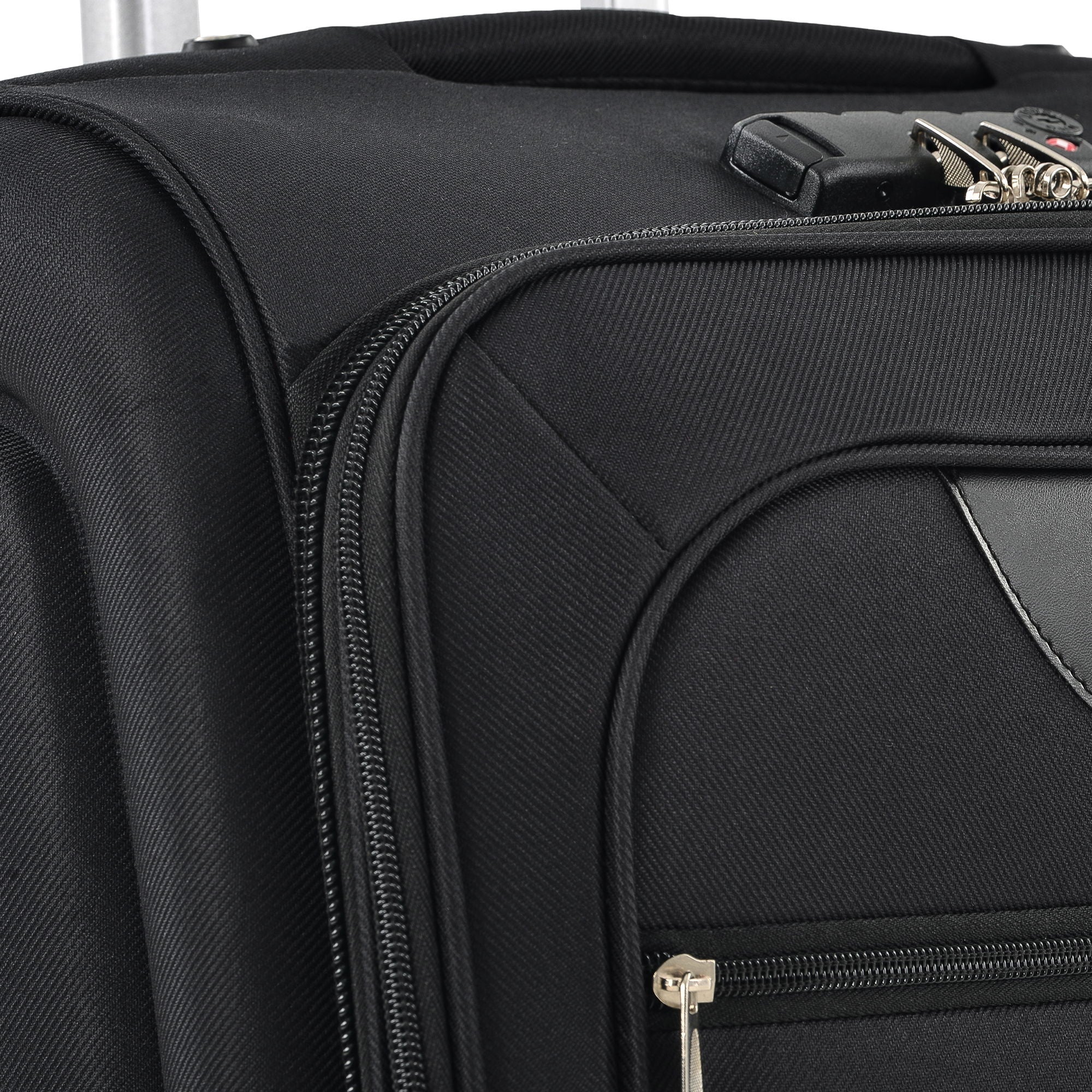 Softside Luggage Expandable 3 Piece Set Suitcase Upright Spinner Softshell Lightweight Luggage Travel Set by HouseOfZazla
