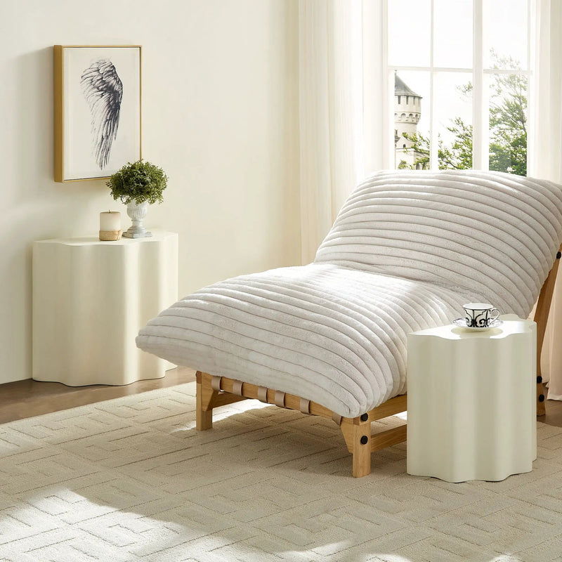 2PCS Set Side Table - Wavy Edges Design by HouseOfZazla