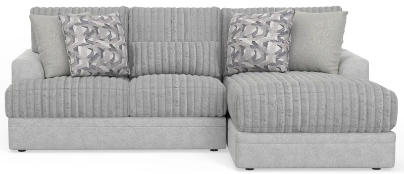 Titan - Sectional With Comfort Coil Seating And Accent Pillows Included by Unique Piece Furniture