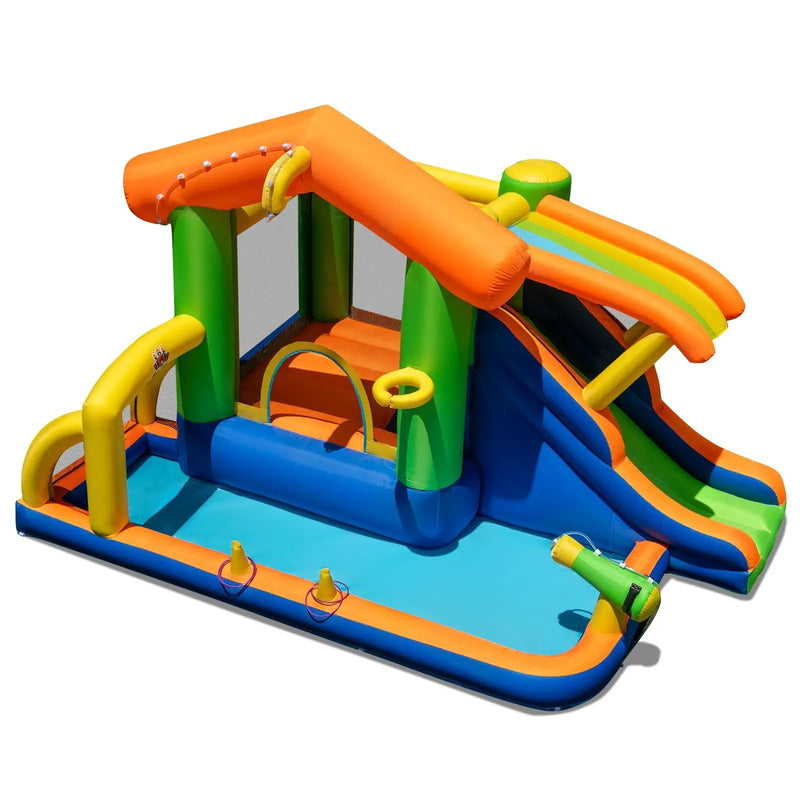 8-in-1 Inflatable Bounce House Water Park without Blower by DirectDeals