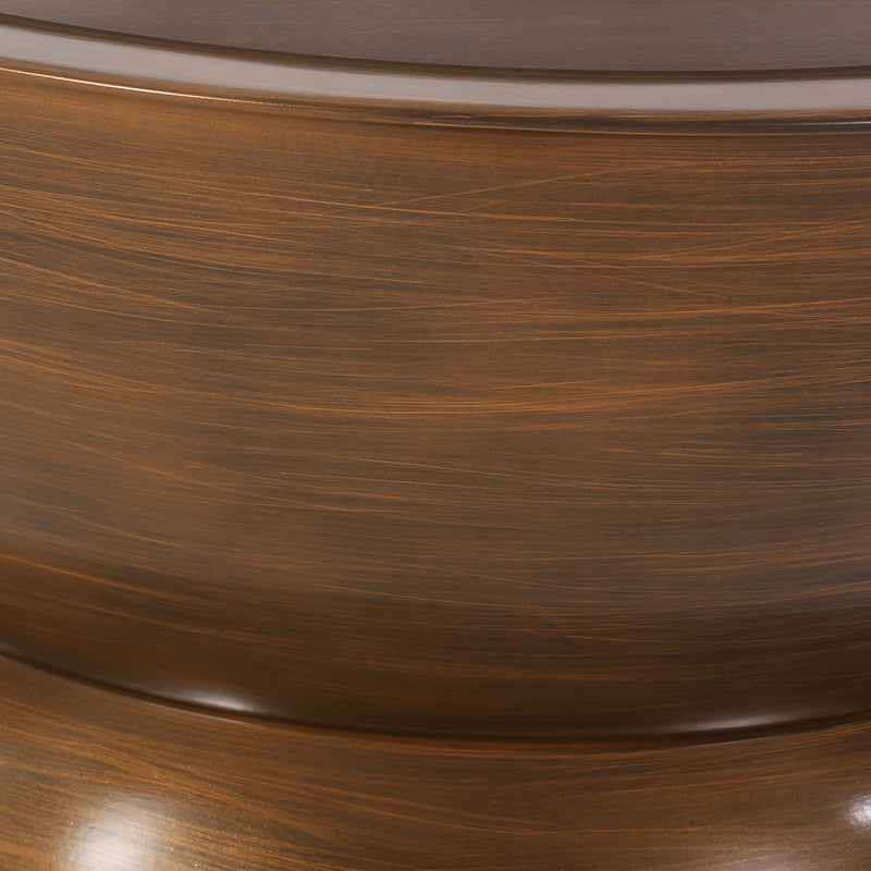 Sparling Modern Iron Hourglass Coffee Table by HouseOfZazla