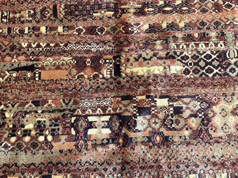 Couristan Rug 8x11 Brown Contemporary Wool Belgium Power Loomed Carpet by Jewel Rugs