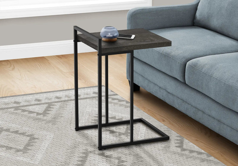 Accent Table, C - Shaped, Versatile by Unique Piece Furniture