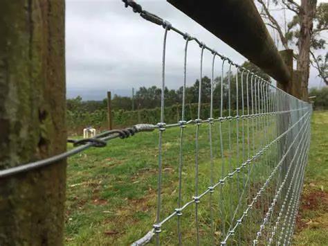 Farm Fence 4ft x 328ft 14-Gauge Heavy Zinc Coating Cattle Fence by HouseOfZazla