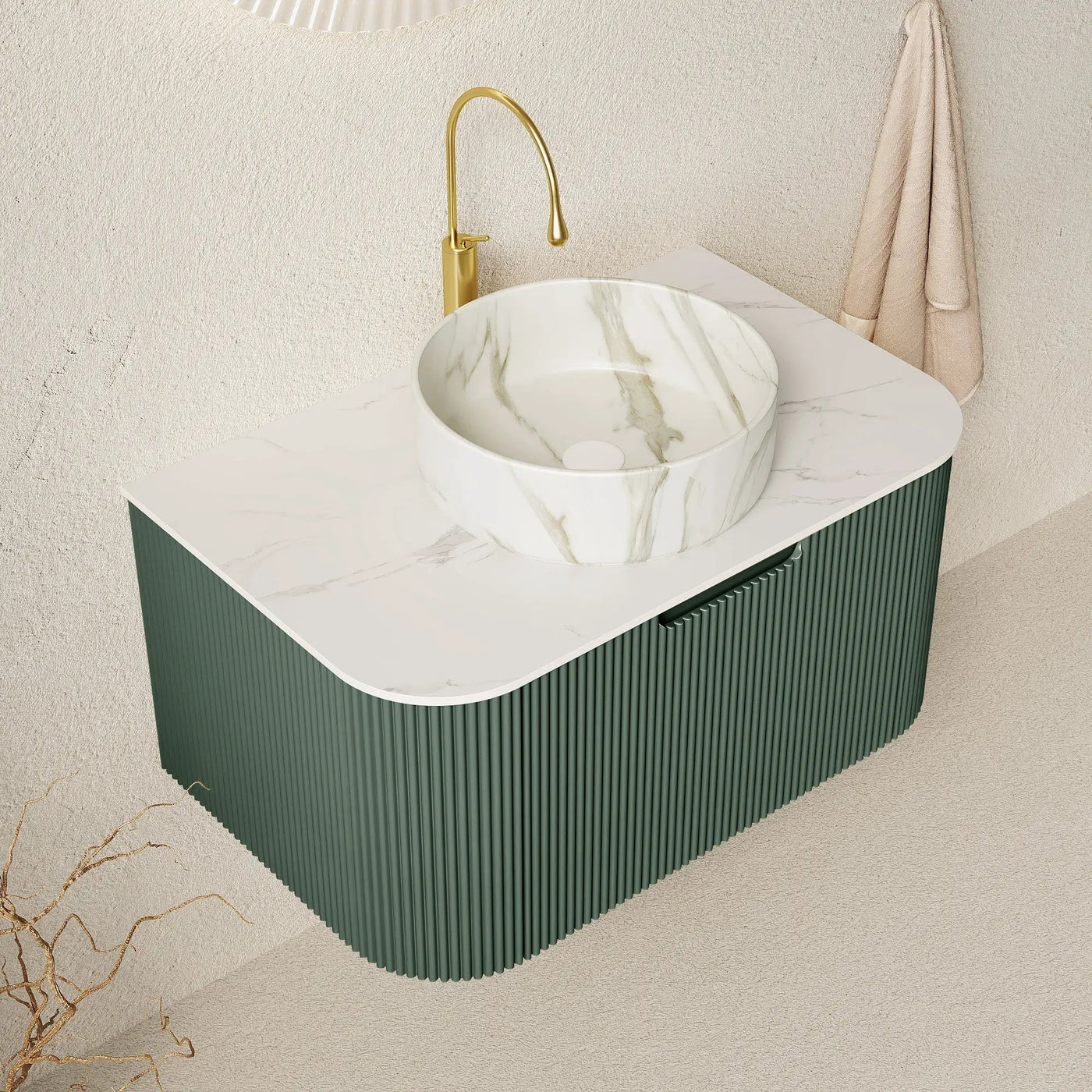 DINA 30" Bathroom Vanity and Sink by HouseOfZazla