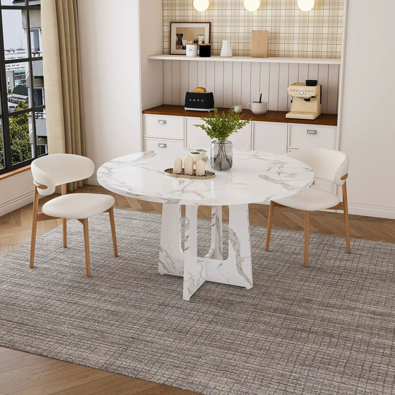 Round Dining Table For 4 by HouseOfZazla