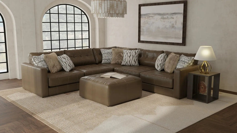 Siena - Modular Sectional And Cocktail Ottoman by Unique Piece Furniture