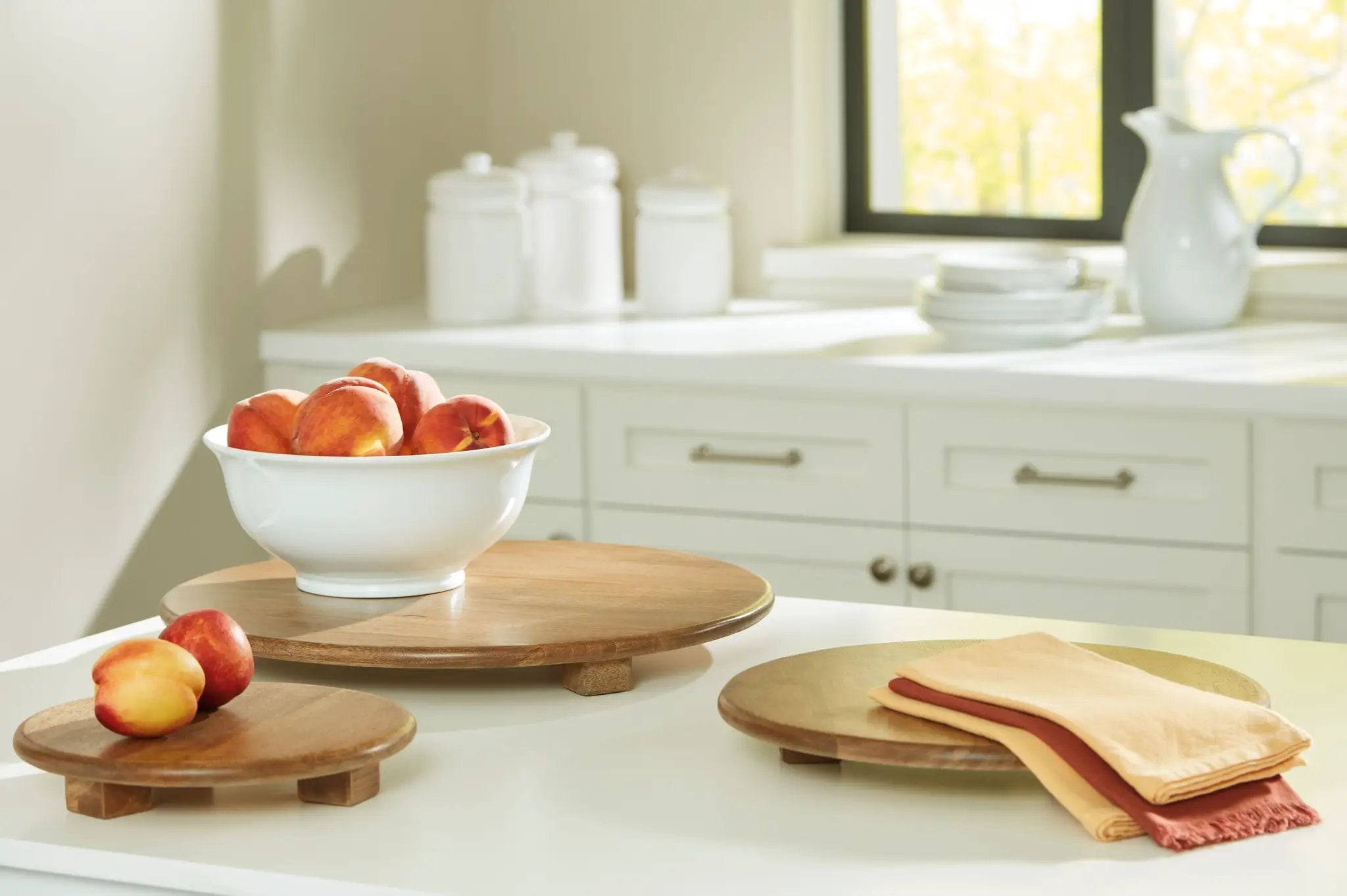 Kaidler - Tray Set (Set of 3) - Brown by Unique Piece Furniture