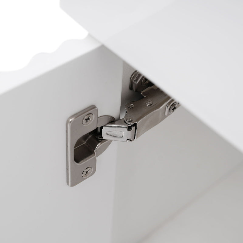 Modern Floating Bathroom Vanity With Ceramic Basin Perfect For Small Bathrooms by HouseOfZazla