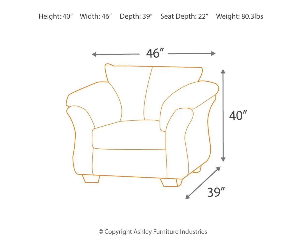 Darcy - Arm Chair by Unique Piece Furniture