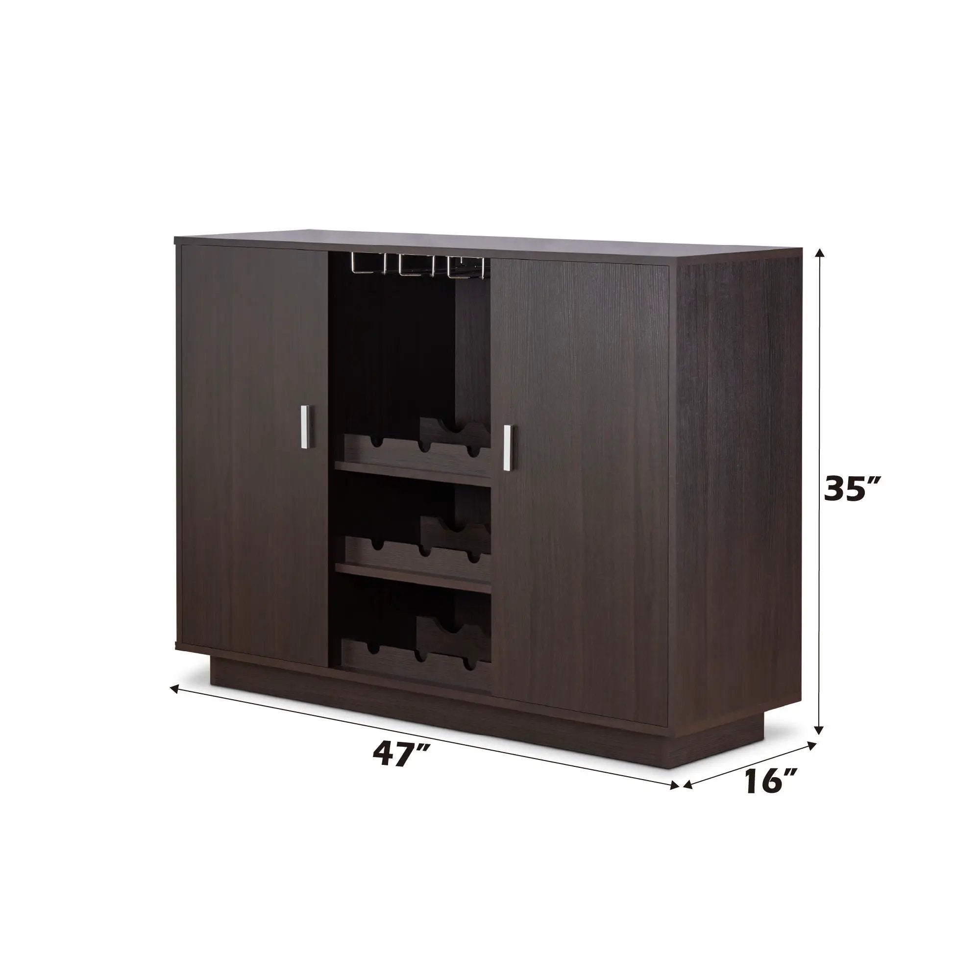 Hazen - Wine Cabinet II - Espresso by Unique Piece Furniture