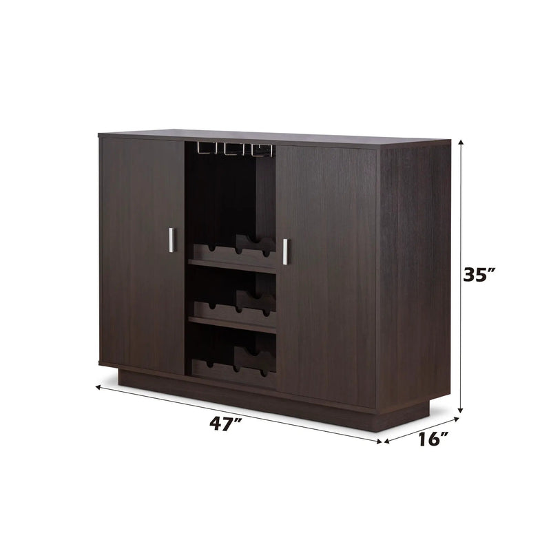 Hazen - Wine Cabinet II - Espresso by Unique Piece Furniture