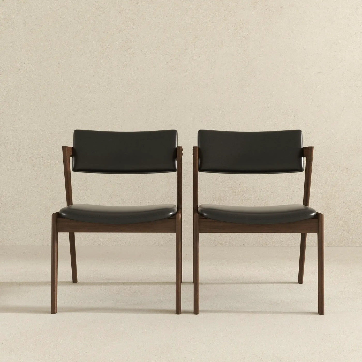 Edwin - Mid-Century Modern Dining Chair (Set of 2) by Unique Piece Furniture