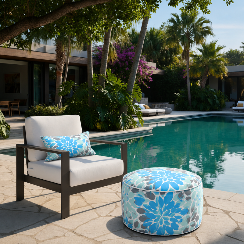 Outdoor Inflatable Ottoman by HouseOfZazla
